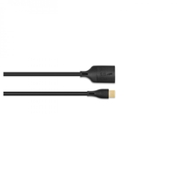 QED Connect USB C(M)-A(F) 0.75m