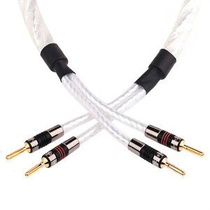 QED Genesis Speaker Cable - 1m Airloc Both Ends (4 Plugs)