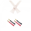 QED Performance Bi-Wire Speaker Cable w/Fisual Surefix Banana 1m