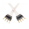 QED Performance Bi-Wire Speaker Cable w/QED Metal Airloc Banana 10m
