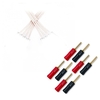 QED Performance Bi-Wire Speaker Cable w/QED Plastic Airloc Banana10m