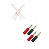 QED Performance Bi-Wire Speaker Cable w/QED Plastic Airloc Banana10m