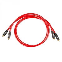 QED Reference Audio 1 w/Fisual Havana XL RCA - Stereo Phono Cable 1m