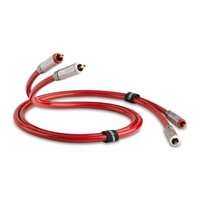 QED Reference Audio 40 Custom Stereo Phono/RCA Cable (Pair) 1m