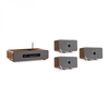 Ruark Audio R5 & MRX (x3) Wireless Music System Rich Walnut