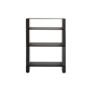 Spitfire Design Coniston Black Oak Modular Hi-Fi Rack (4 Shelf)