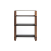 Spitfire Design Coniston Walnut Modular Hi-Fi Rack (4 Shelf)