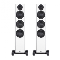 System Audio Legend 40 Silverback Active Speakers White (Pair)