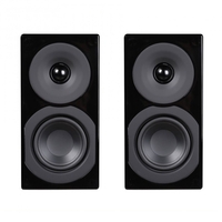 System Audio Saxo 1 Stereo Speaker Black Satin (Pair)