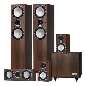 Tannoy Mercury 7.4 Walnut 5.1 Speaker Package