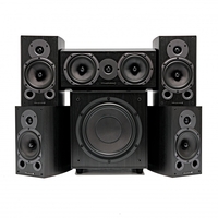 Wharfedale Diamond 9.1 HCP 5.1 Speaker Package Black