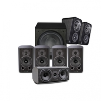 Wharfedale Diamond 9.1 HCP 5.1.2 Speaker Package Black