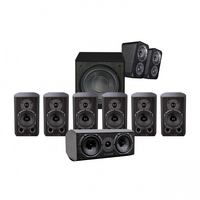 Wharfedale Diamond 9.1 HCP 7.1.2 Speaker Package Black