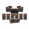 Wharfedale Diamond 9.1 HCP Walnut 7.1.4 Speaker Package w/ D300 3D