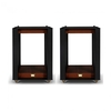 Wharfedale Linton Mahogany Speaker Stands (Pair) - Nearly New