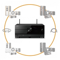 Yamaha RX-A6A AV Receiver & Dali Oberon 5 5.1 Package