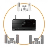 Yamaha RX-A6A AV Receiver & Wharfedale Diamond 12.3 Package