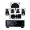 Yamaha RX-V4A AV Receiver & Diamond 5.1 Speaker Package White