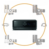 Yamaha RX-V6A AV Receiver & Dali Oberon 5 5.1 Package