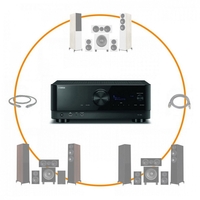 Yamaha RX-V6A AV Receiver & Wharfedale Diamond 12.3 5.1 Package