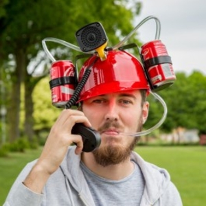 Megaphone Drinking Hat