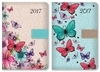 Butterfly Planner Diar A6 2017