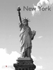 New York Black and White Deluxe Calendar 2018