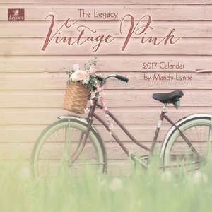 Vintage Pink Calendar 2017