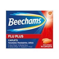 Beechams Flu Plus Caplets 16 Pack