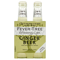 Fever-Tree Refreshingly Light Ginger Beer 4 Pack