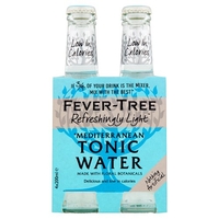 Fever-Tree Refreshingly Light Mediterranean Tonic Water 4 Pack
