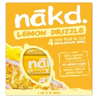 Nakd Lemon Drizzle Multipack 4 Pack