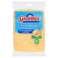 Spontex Thick Moppets 2 Pack
