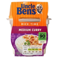 Uncle Bens Rice Time Medium Curry