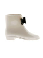 Bootie Bow Off White