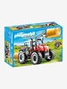 6867 Large Tractor by Playmobil red medium solid with desig