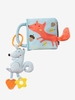 Activity Book & Soft Squirrel with Teethers brown light solid with design