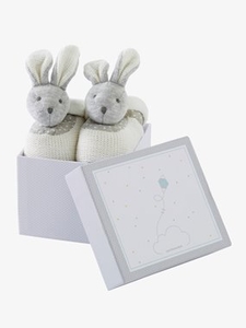 Bunny Slippers Gift Set