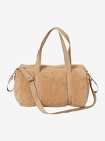Changing Bag,  Baby Roll in Plush Fabric beige light solid