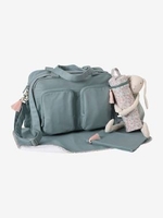Changing Bag with Several Pockets,  Family blue medium solid