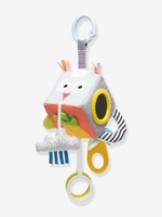 Developmental Cube,  BUKI white light solid with design