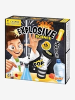 Explosive Science - 15 Experiments,  by BUKI black medium solid with design