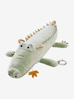 Giant Soft Toy with Activities,  Jungle green medium solid with desig