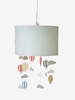 Hot Air Balloons Hanging Lampshade green medium solid