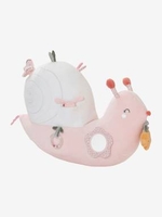 Large Snail Soft Toy,  Pink World multi