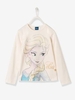 Long-Sleeved T-Shirt with Glitter,  Frozen® Theme white light solid with design