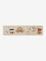 Raccoon Peg Puzzle multi