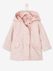 Raincoat with Faux Fur Lining,  for Baby Girls pink medium all over printed