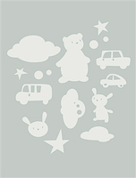 Set of 79 CATNMOUSE Wall stickers