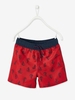 Swim Shorts for Boys red bright all over printed